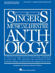 The Singer's Musical Theatre Anthology Vocal Solo & Collections sheet music cover